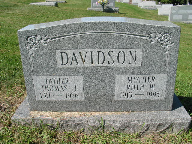 Thomas J. and Ruth W. Davidson